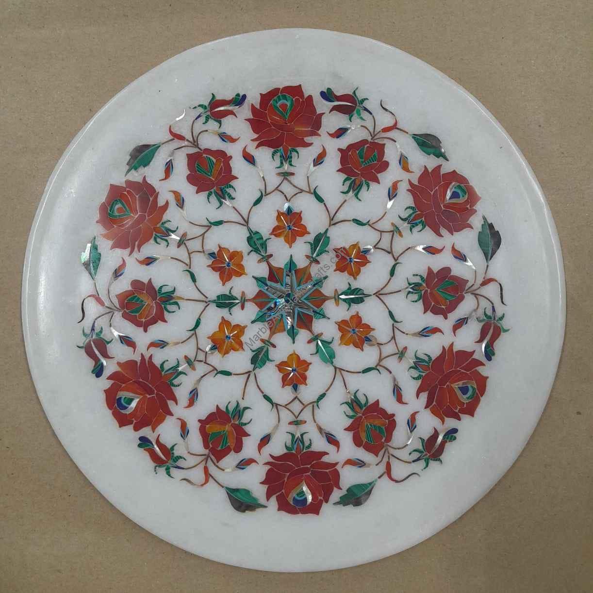 Marble Inlay Plates