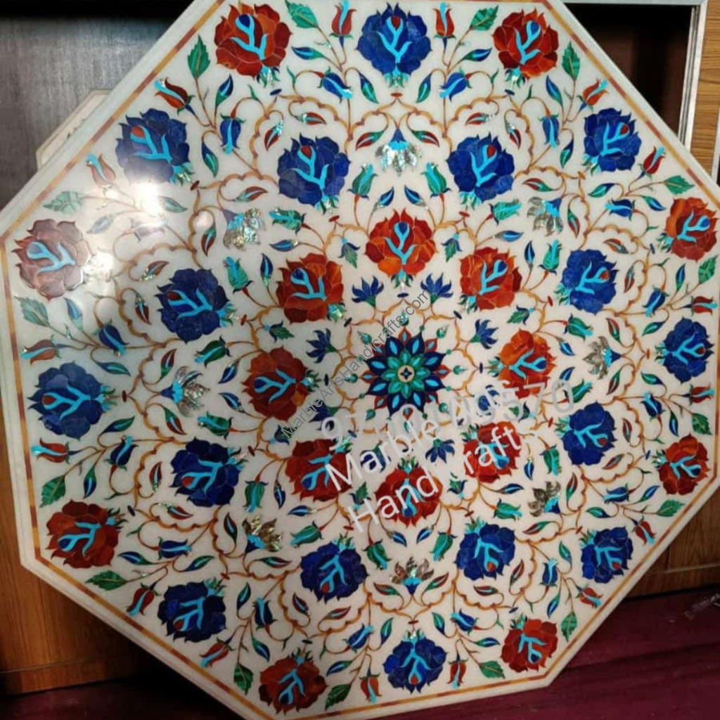 Marble Inlay Table Top